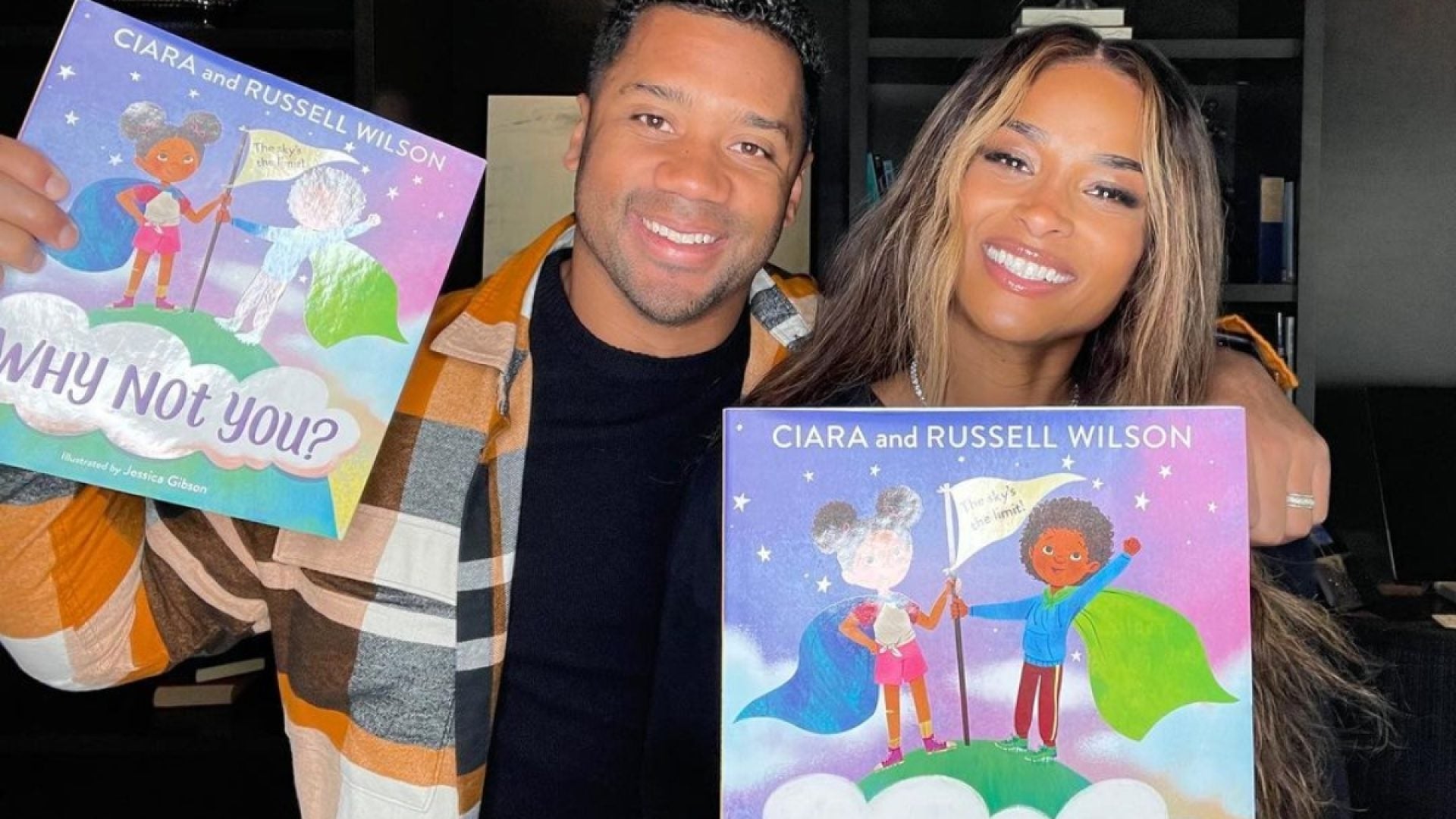 Russell Wilson Talks New Children's Book And How A 'Why Not You?' Attitude Helped Him Land Ciara