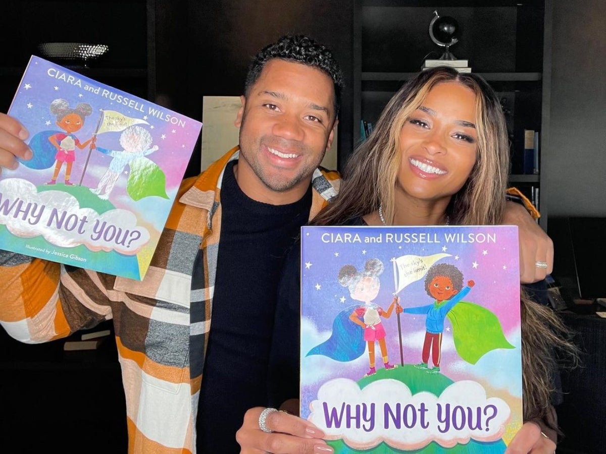 Russell Wilson Talks New Children's Book And How A 'Why Not You?' Attitude Helped Him Land Ciara