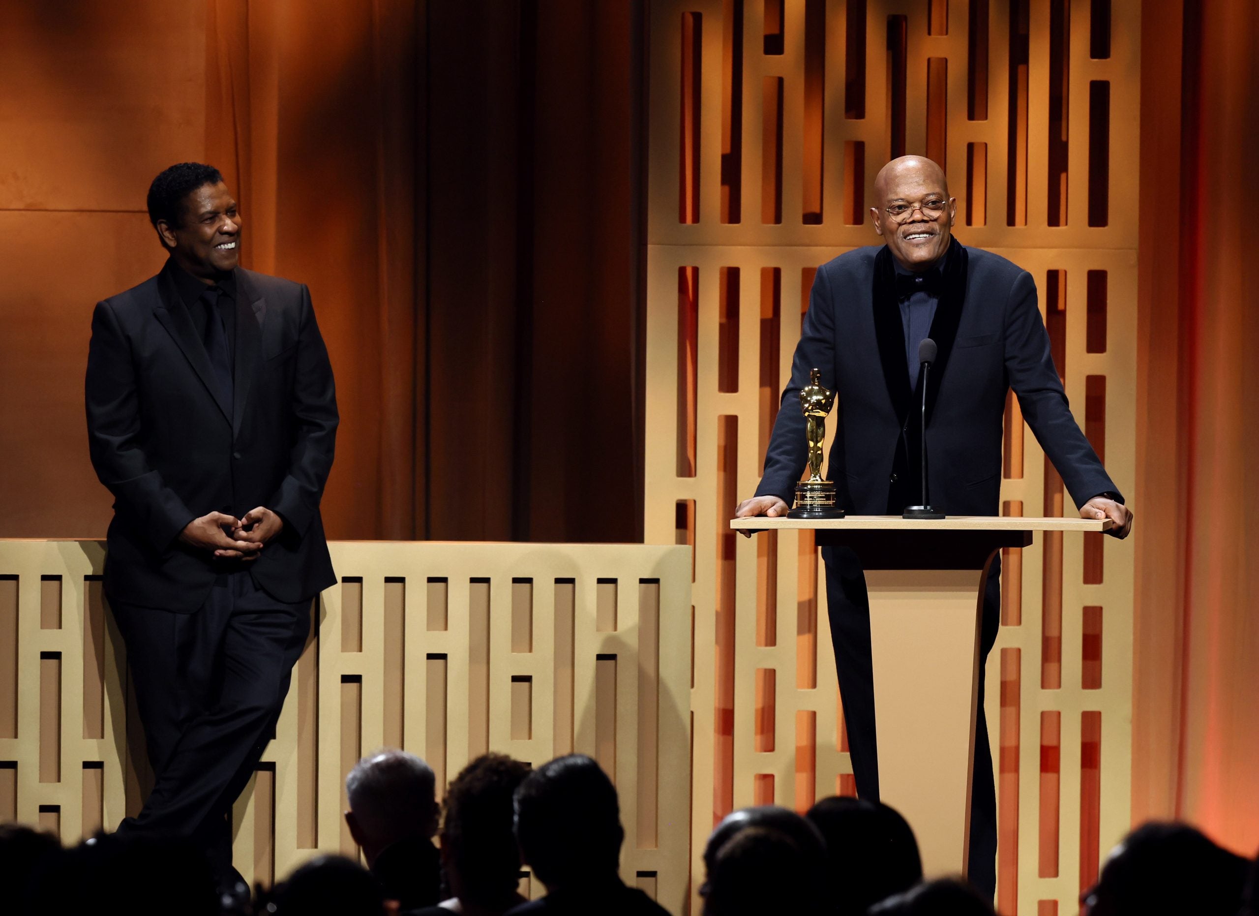 The Brotherhood Is Strong Between Denzel Washington And Samuel L. Jackson At The Governor’s Awards