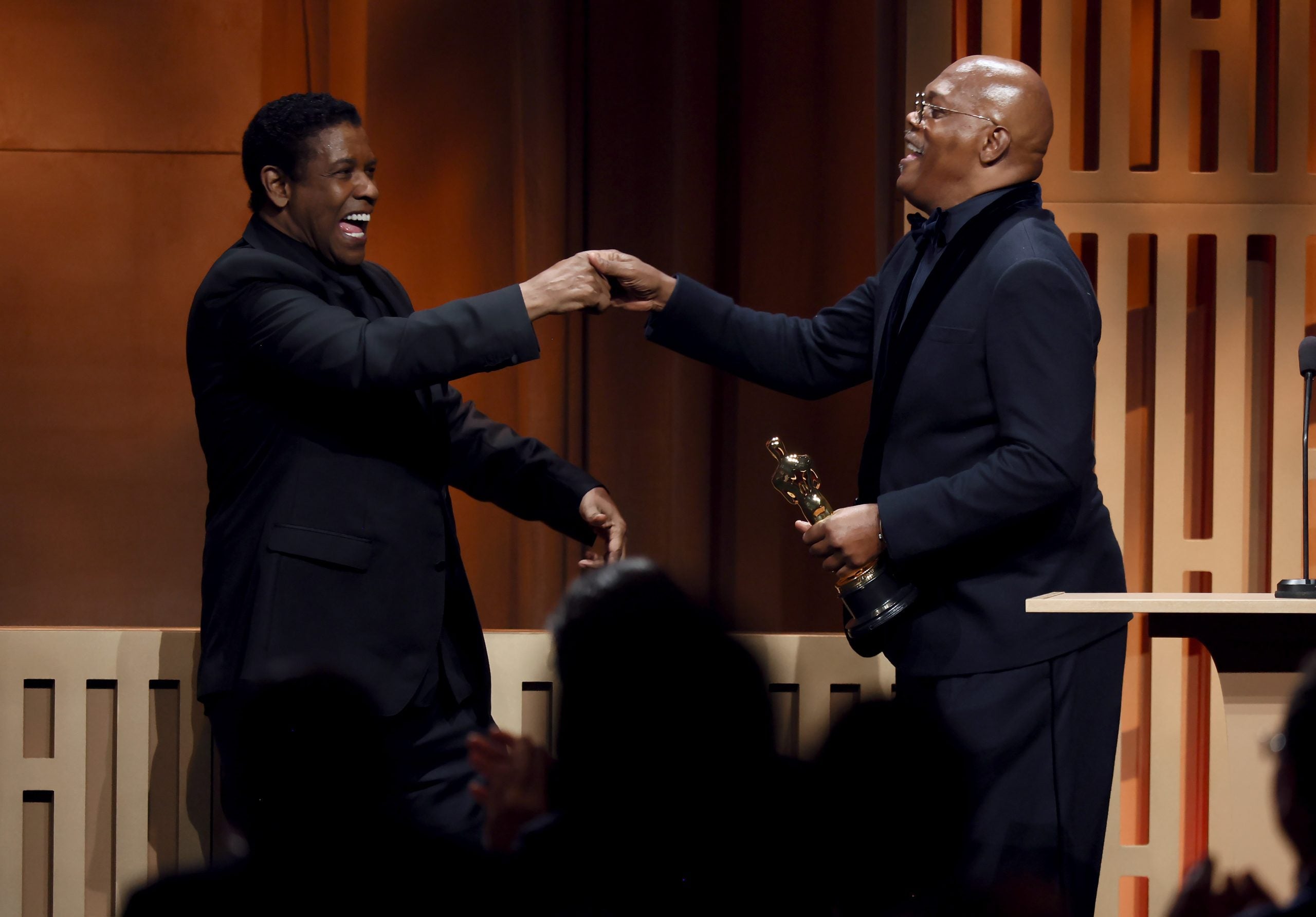 The Brotherhood Is Strong Between Denzel Washington And Samuel L. Jackson At The Governor’s Awards