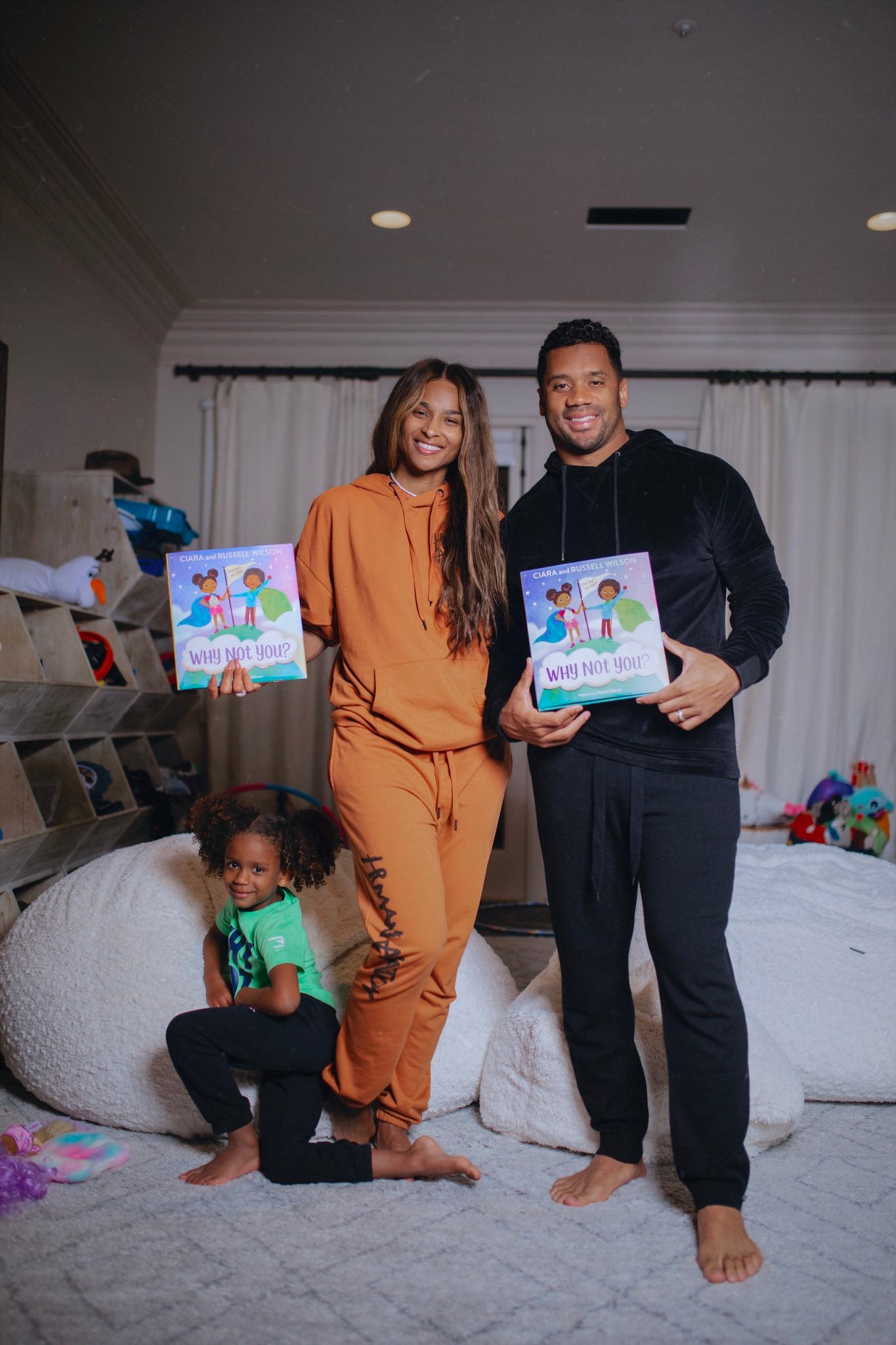 Russell Wilson Talks New Children’s Book And How A ‘Why Not You?’ Attitude Helped Him Land Ciara