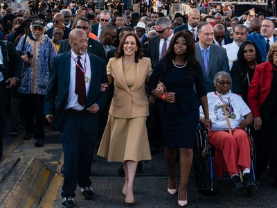 Kamala Harris Flexes Vice Presidential Status in Selma, Ala.