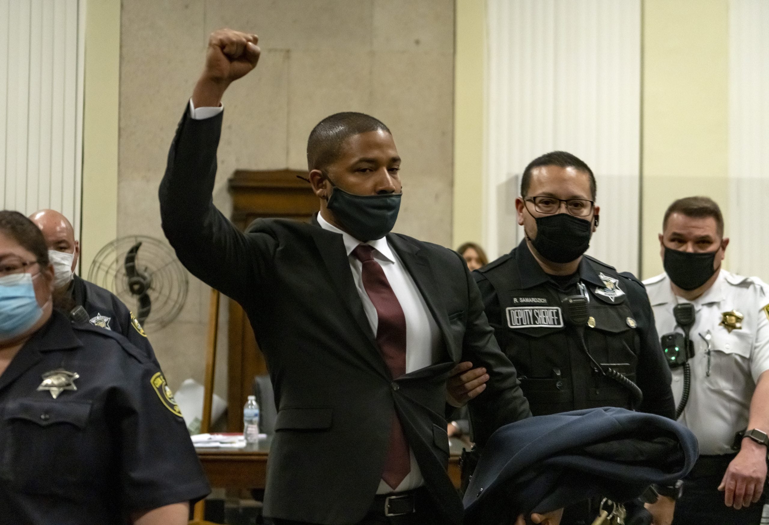 Jussie Smollet Sentenced To Five Months In Jail, 30 Months Felony Probation For Staging Hate Crime