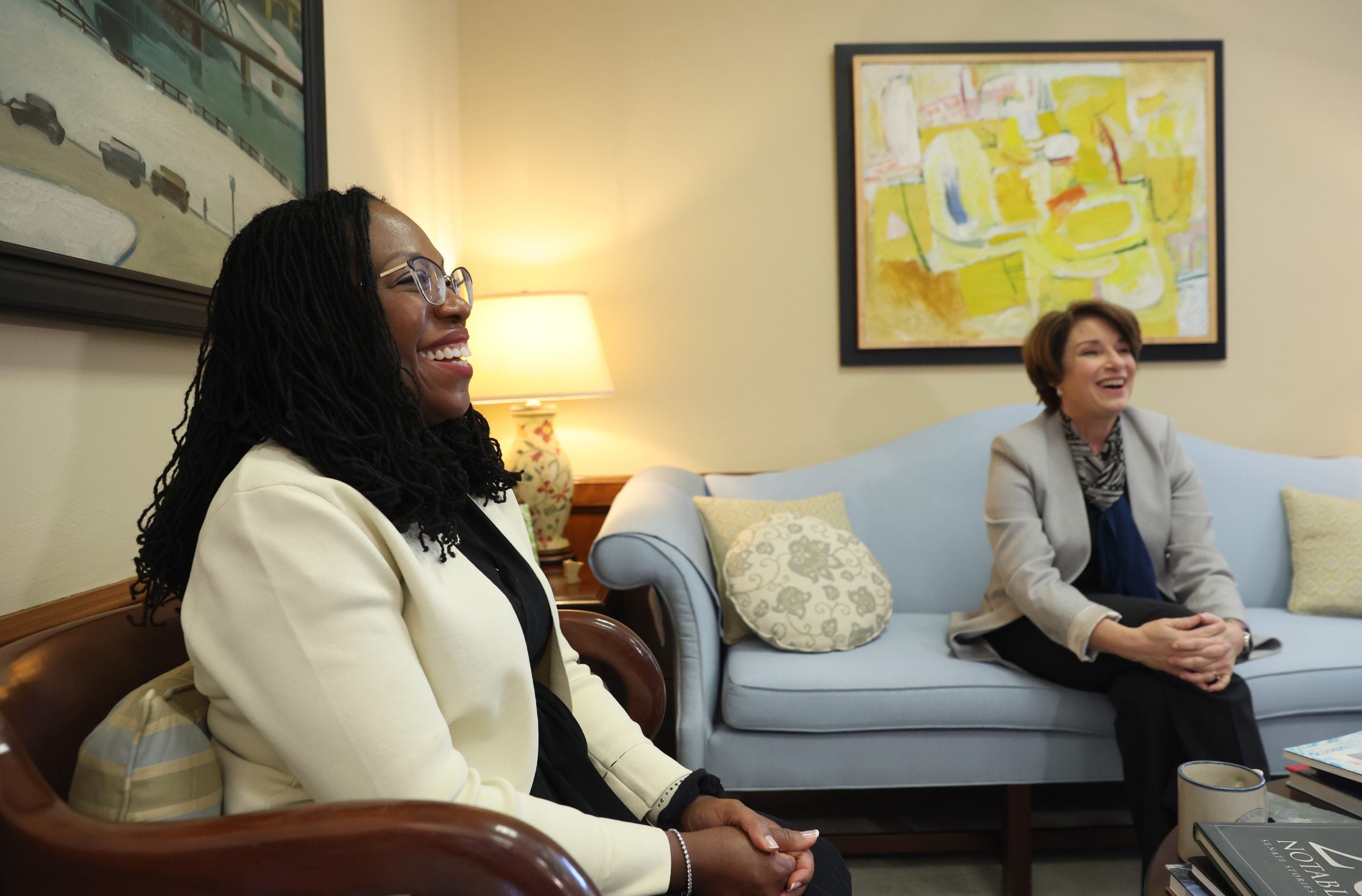 Exclusive: Sen. Amy Klobuchar Praises Ketanji Brown Jackson Amid Historic Confirmation Hearings