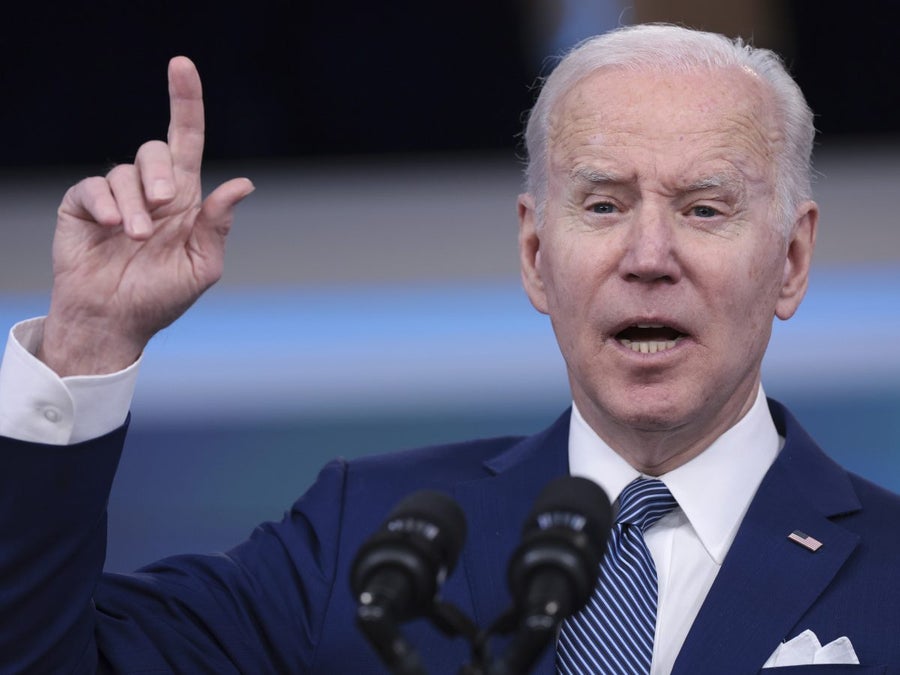President Biden Urges Return To Office: ‘Most Americans Can Remove Their Masks, Return To Work And Move Forward Safely’