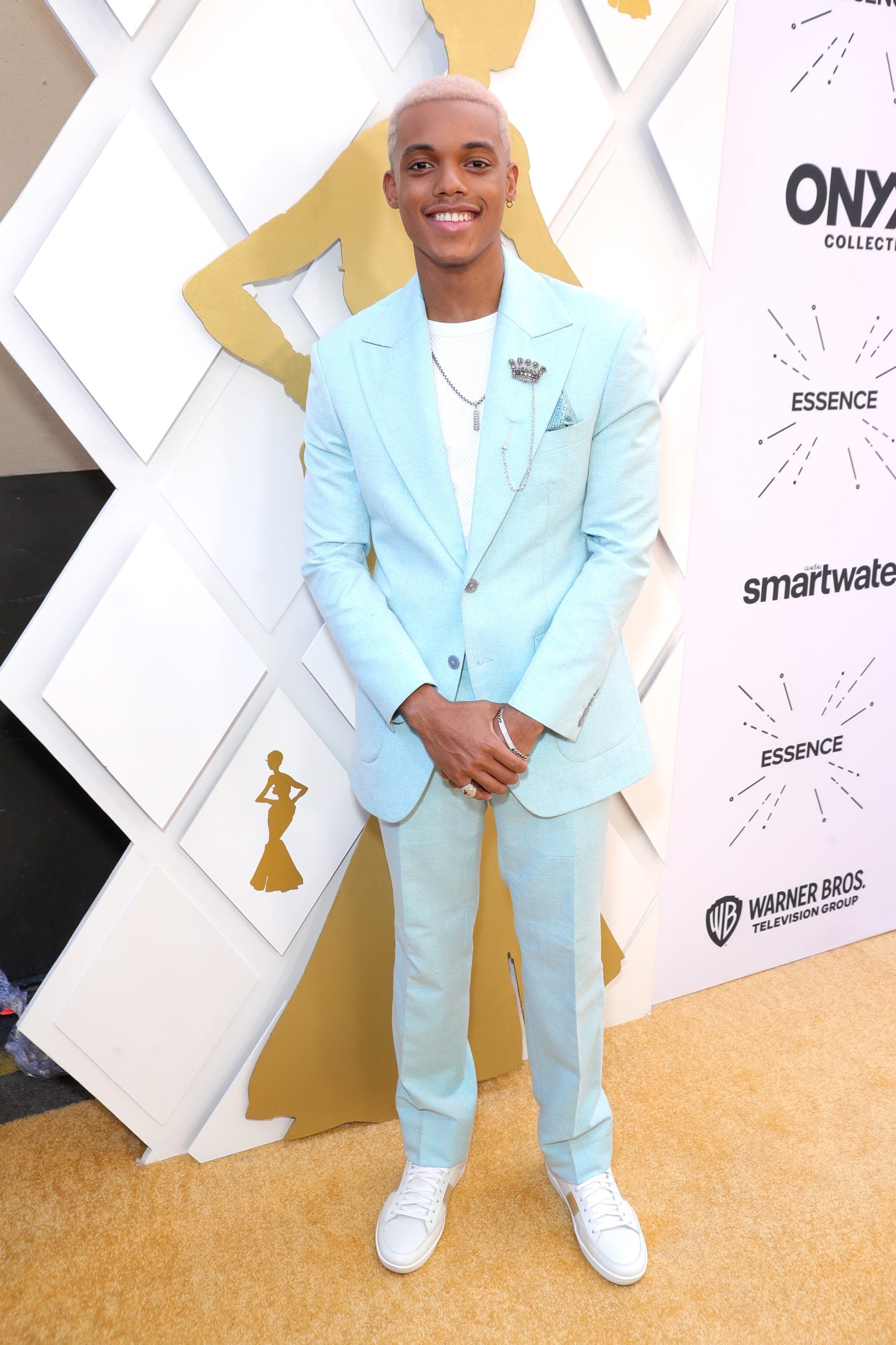 Moses Ingram attends the 2022 15th Annual ESSENCE Black Women In Hollywood  Awards Luncheon - TV Fanatic