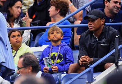 Tiger Woods’ Kids Are All Grown Up At His Golf Hall Of Fame Induction Ceremony