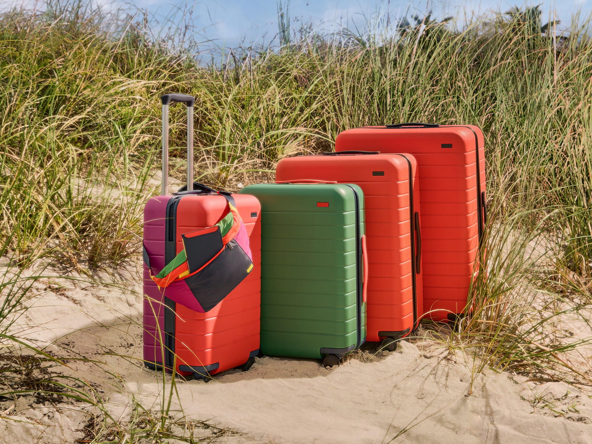 Away's Technicolor Collection Has The Perfect Luggage For Your Next Getaway