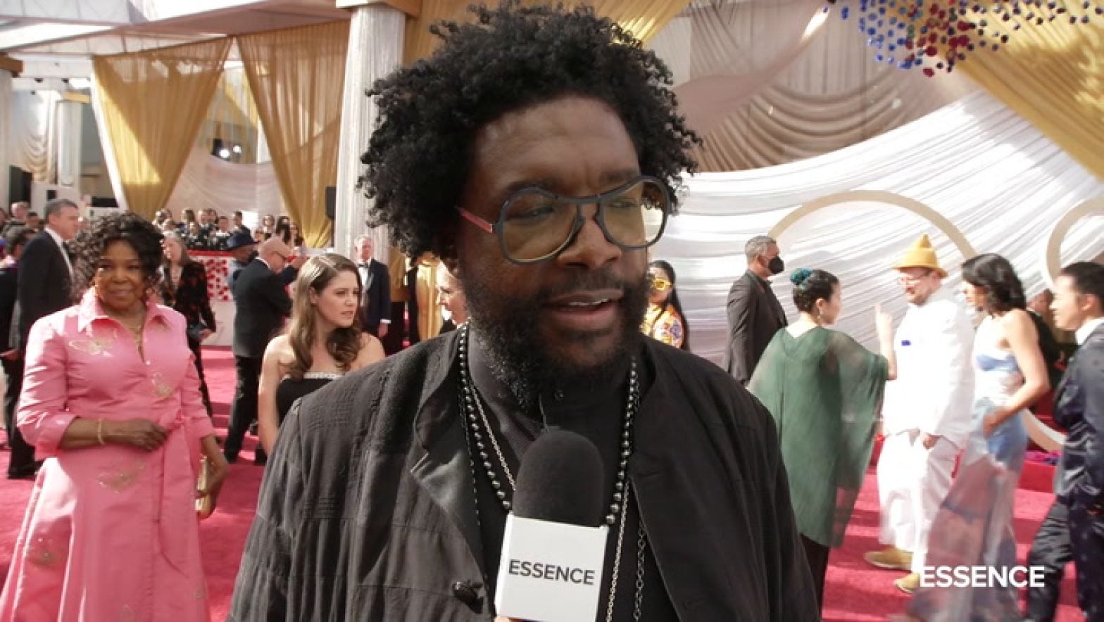 Celebrity Sightings | Quest Love at the Oscars