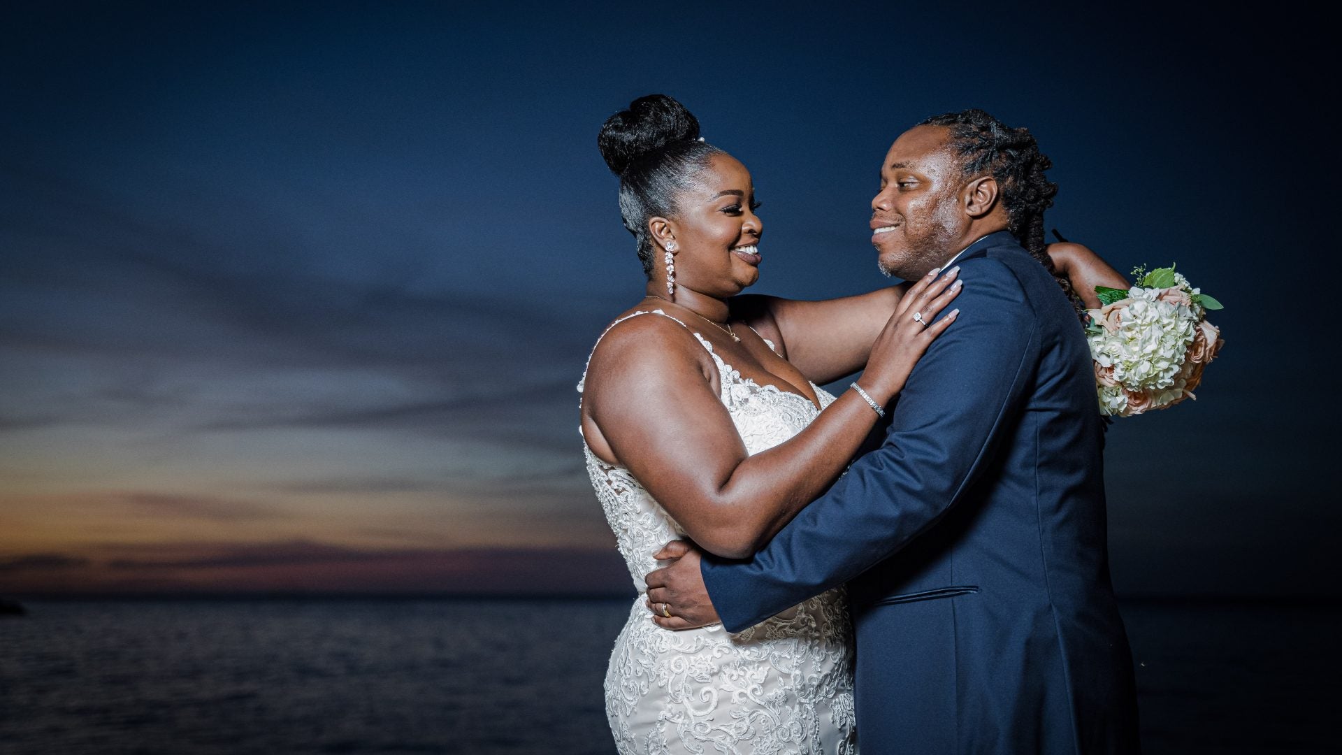 Bridal Bliss: Six-Footers Kimberly And Torrey Said "I Do" In Montego Bay With A Fiery Fête