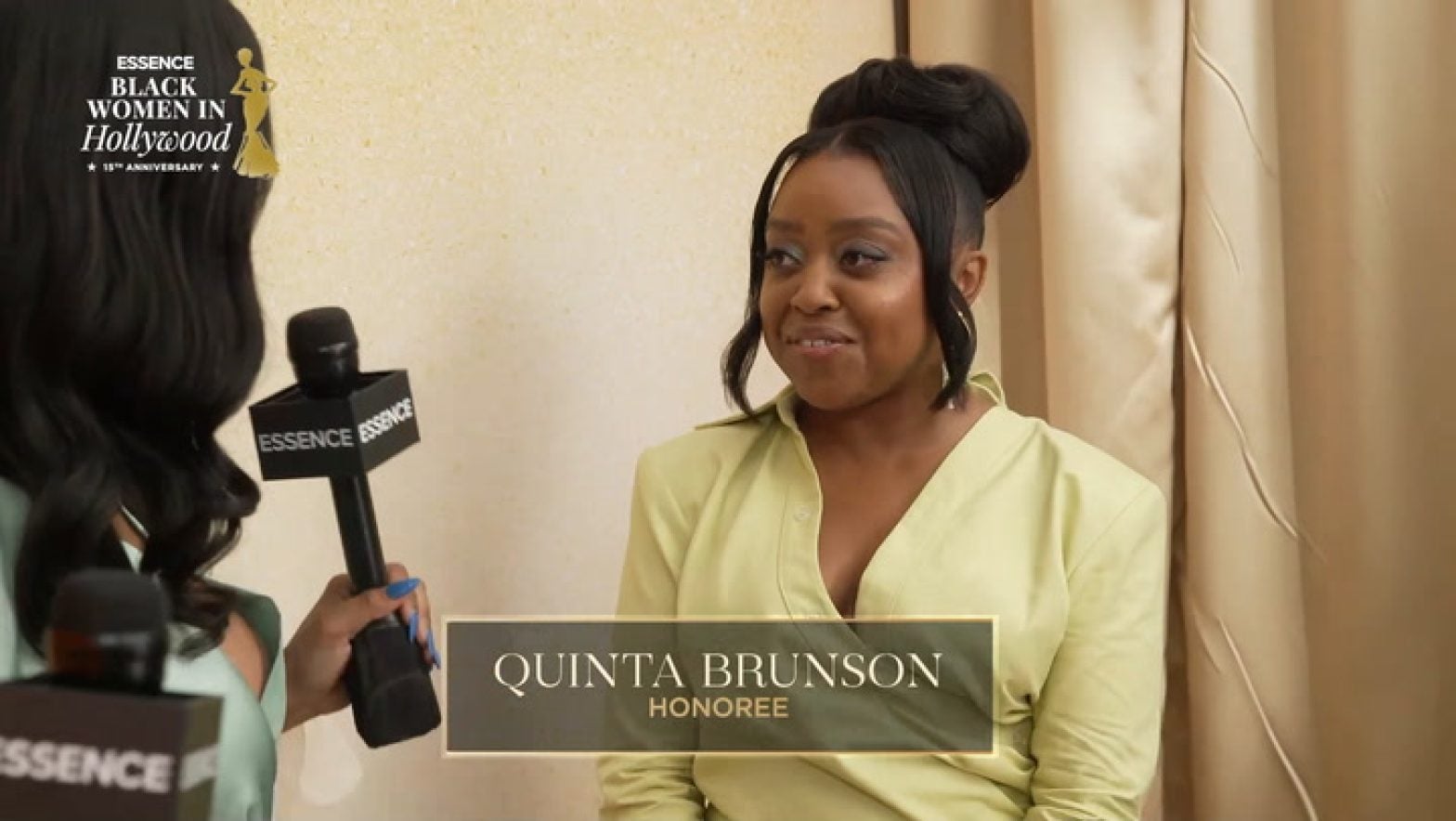 Quinta Brunson at Black Women In Hollywood