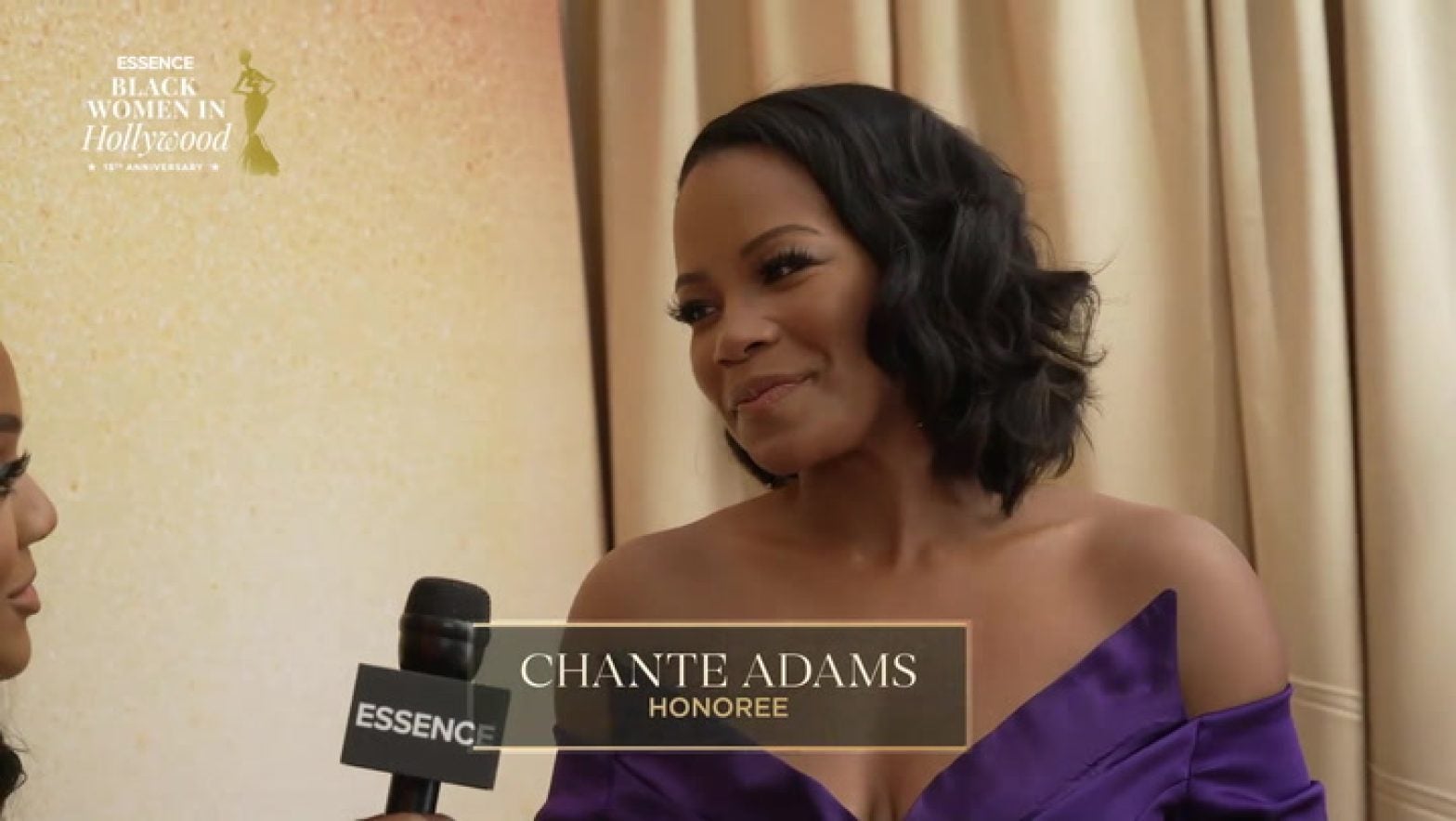 Chanté Adams Talks About Being A Honoree And Gives Advice To Aspiring Actresses
