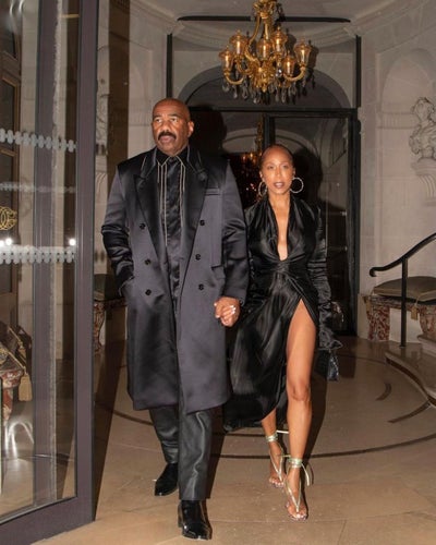 10 Times Marjorie And Steve Harvey Slayed Together In Matching Outfits