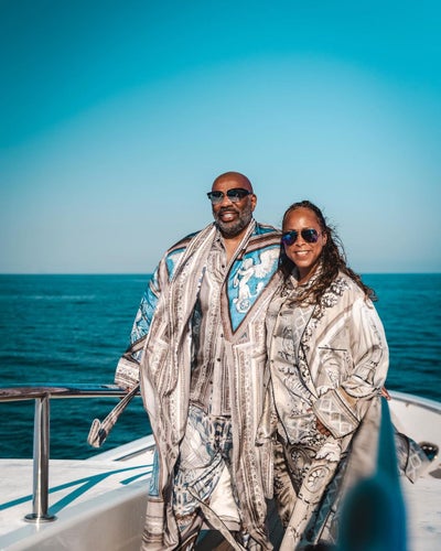 10 Times Marjorie And Steve Harvey Slayed Together In Matching Outfits