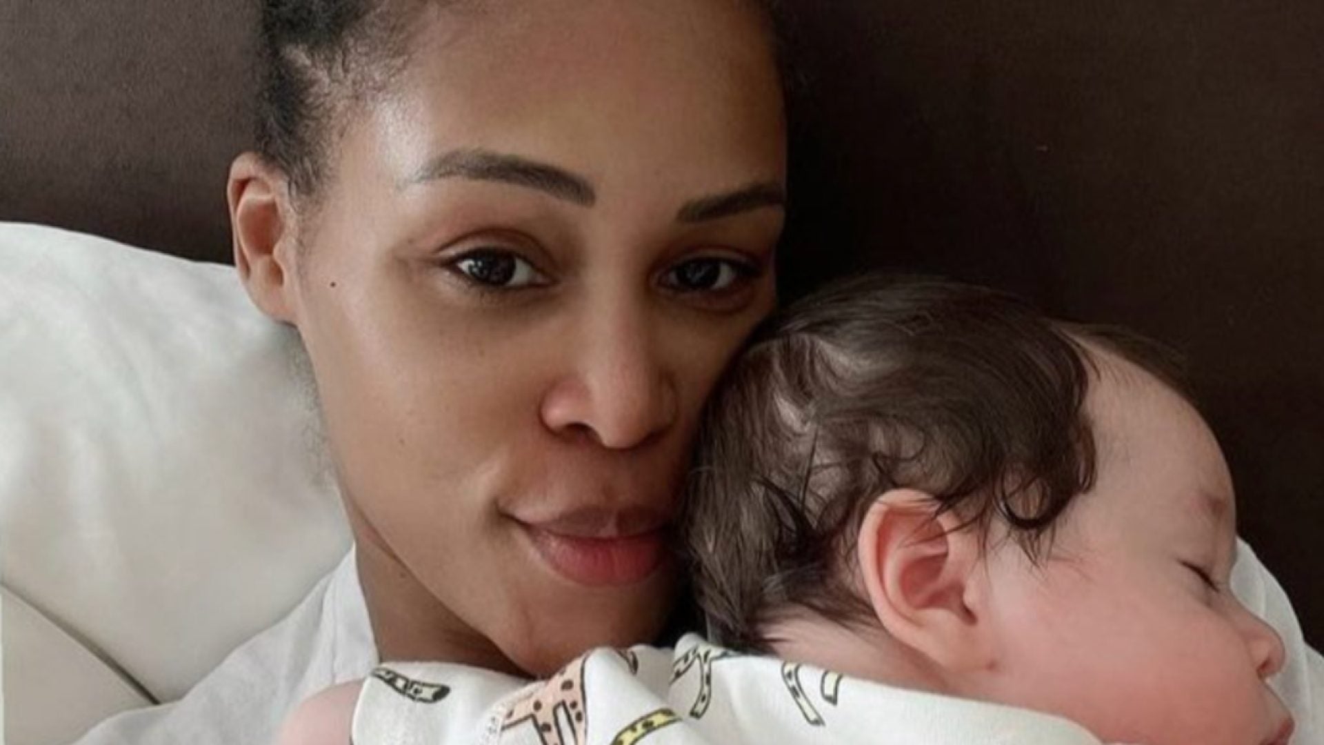 ‘Never Been This Happy’: Eve Shares Photo Cuddled Up With Son Wilde Wolf
