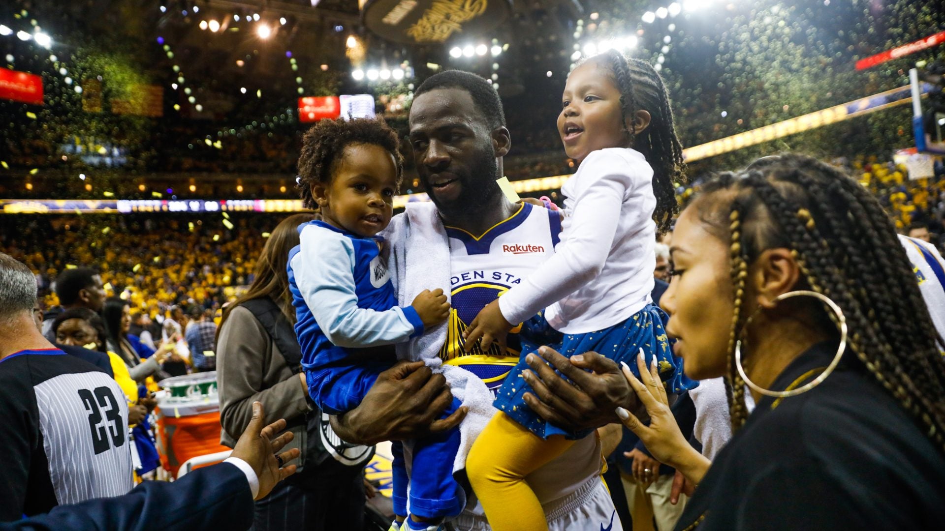 NBA Champ Draymond Green Shares How He Spends Quality Time With His Kids When On The Road, And Why Fiancée Hazel Renee Is His MVP
