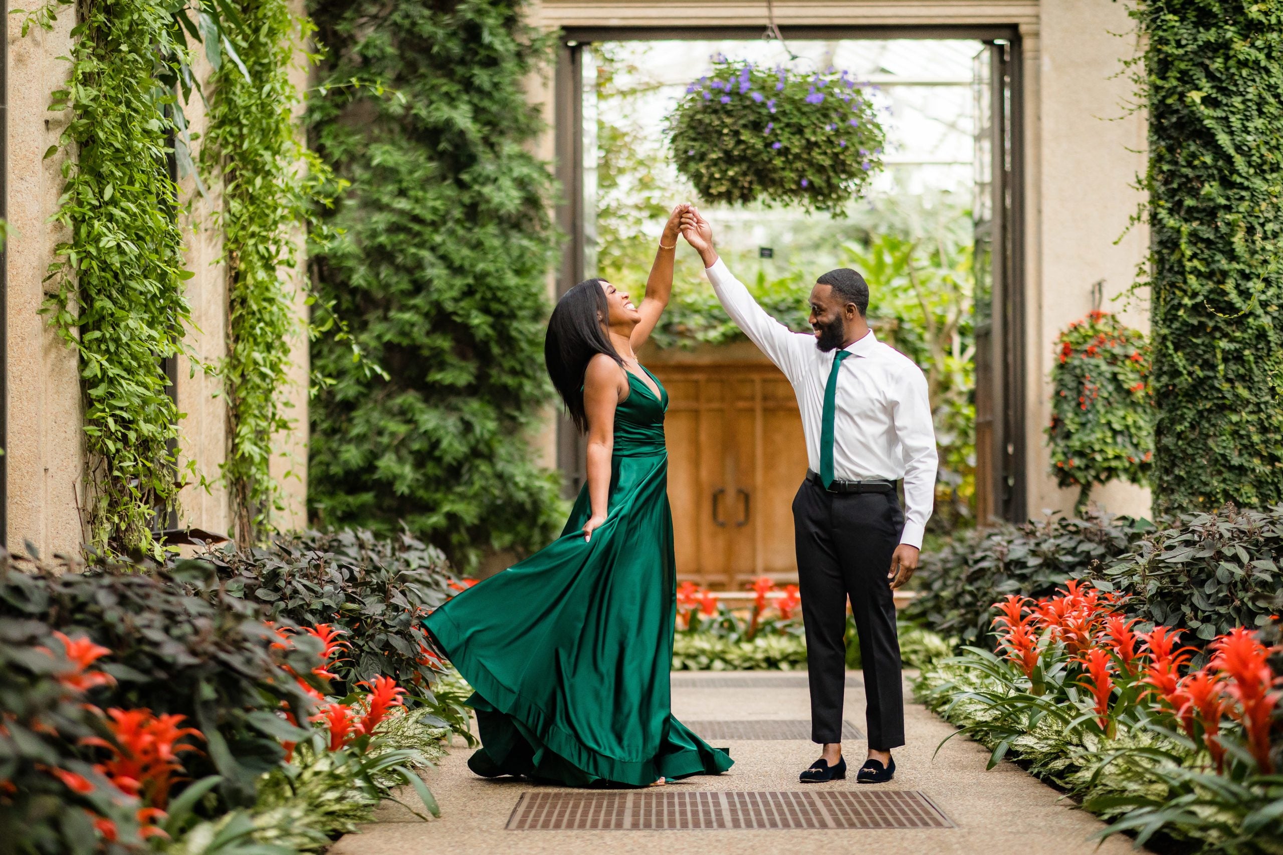 Old, New, Borrowed, Blue: This Couple's Epic Engagement Shoot Included Four Fabulous Outfit Changes