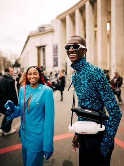 This Fashion Couple Documented Their First Paris Fashion Week Together