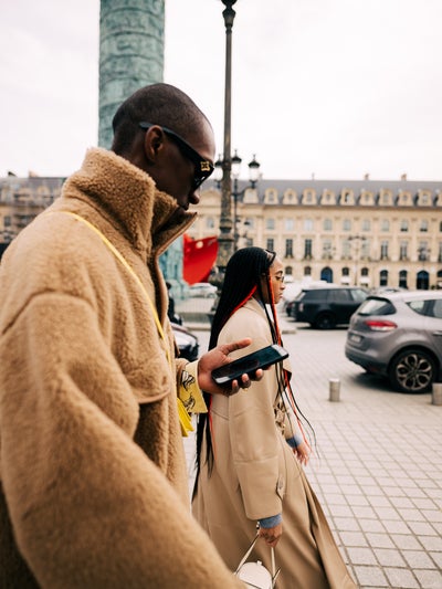 This Fashion Couple Documented Their First Paris Fashion Week Together