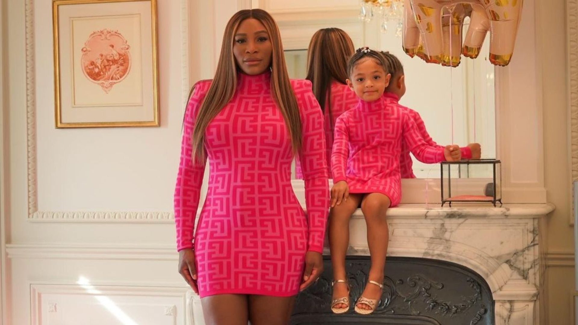 17 Times Serena Williams And Daughter Olympia Were Twinning
