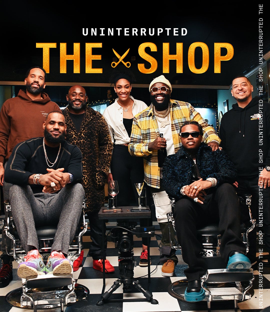WNBA MVP A’Ja Wilson Joins LeBron James, Gunna, Rick Ross & More In A Must-See Episode Of ‘UNINTERRUPTED The Shop’
