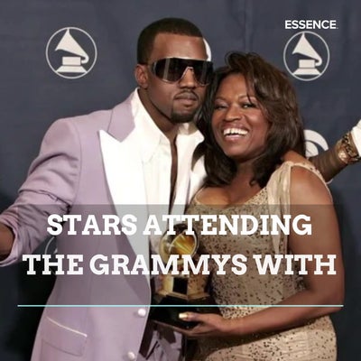 Photos Of Stars Attending The Grammys With Their Moms