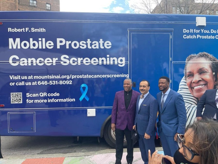 Steve Harvey, Chris Tucker And More Famous Black Men Join Robert F. Smith In Harlem To Fight Prostate Cancer