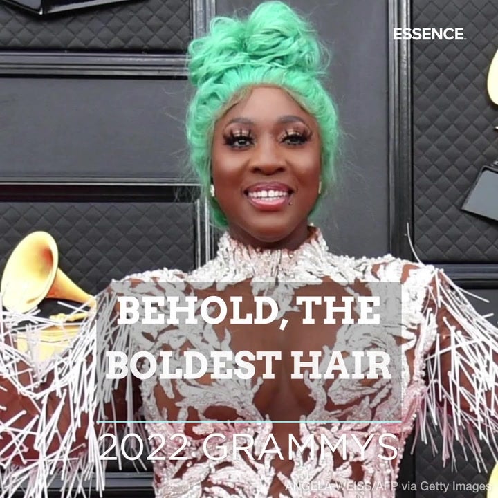 Behold, The Boldest Hair Colors Seen At The 2022 Grammys ...