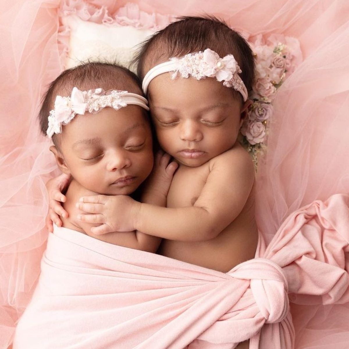 Amara La Negra Reveals First Pictures Of Her Twin Girls