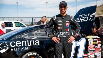 NASCAR Partners With First Black and Openly Autistic Driver