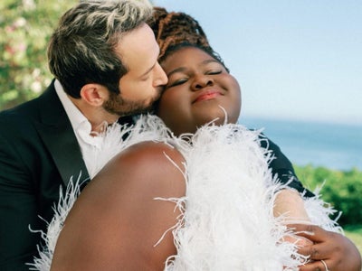 Gabourey Sidibe And Fiancé Stun, Give Preview Of Their Unconventional Wedding Style In Photo Shoot