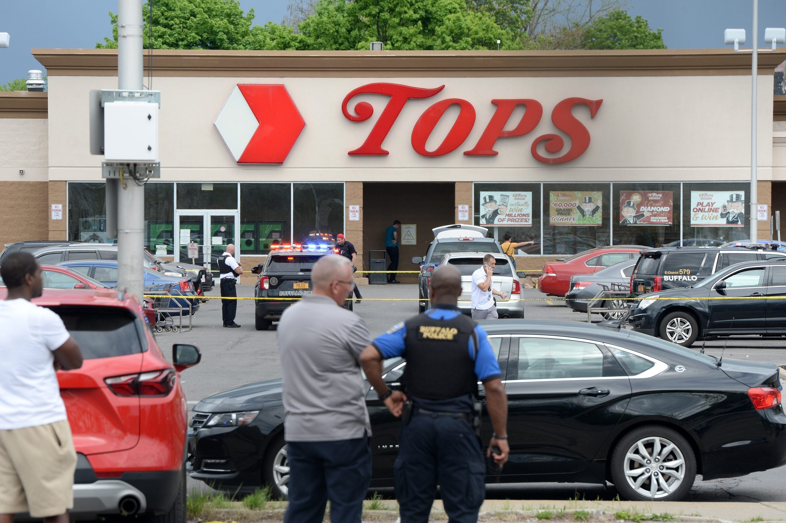 At Least 10 Dead, 13 Shot In Mass Shooting At Buffalo Supermarket