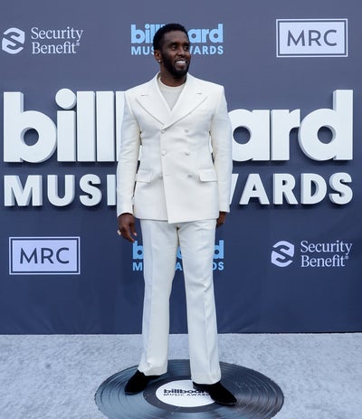 Diddy Perfected Monochrome Style At The 2022 Billboard Music Awards