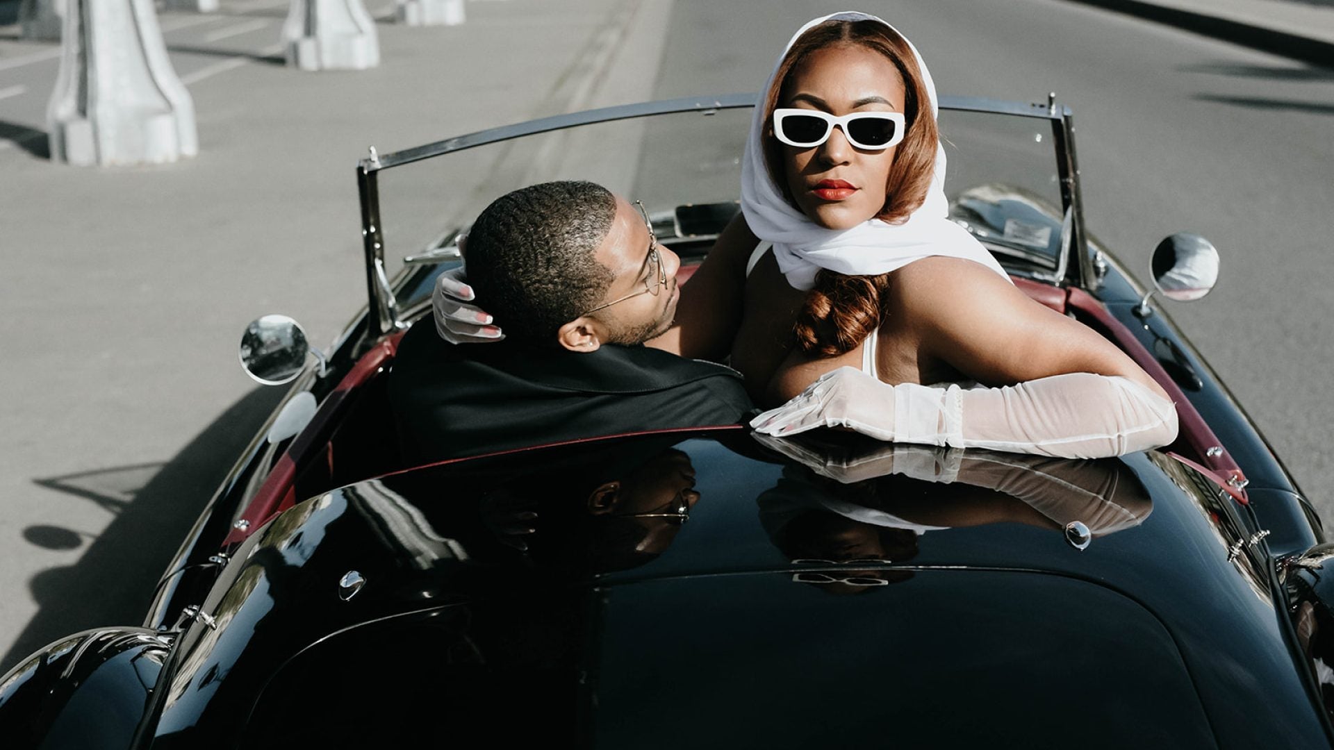 This ATL Bride And Groom-To-Be's Engagement Shoot In Paris Is The Epitome Of Cool — And Creative