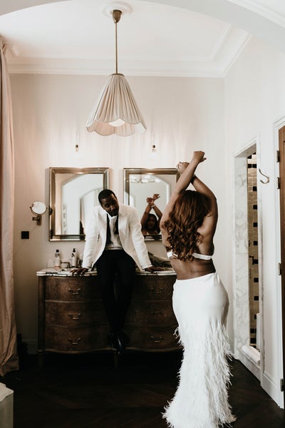 This ATL Bride And Groom-To-Be’s Engagement Shoot In Paris Is The Epitome Of Cool — And Creative