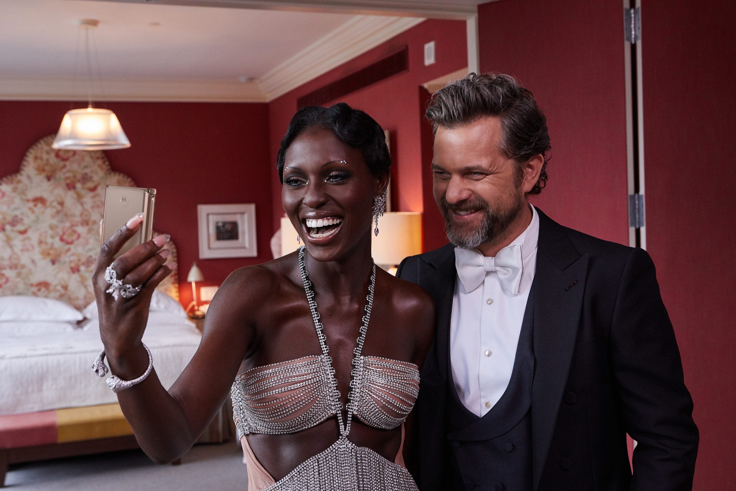 Jodie Turner-Smith And Joshua Jackson On Their Love And What They Enjoy About Getting Red Carpet Ready Together
