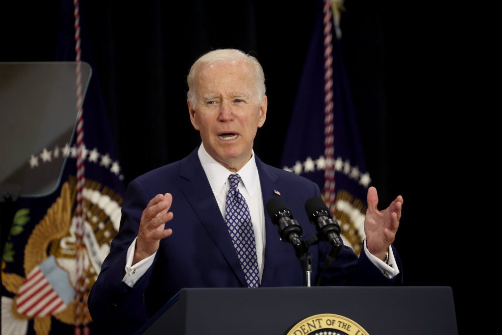 Biden Calls ‘White Supremacy A  Poison’ In Buffalo Shooting  Aftermath