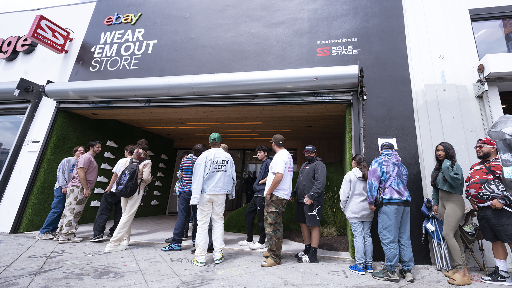 eBay Celebrates Sneakerheads Who Wear Sneakers Out Of The Store With Fairfax Pop-Up Shop