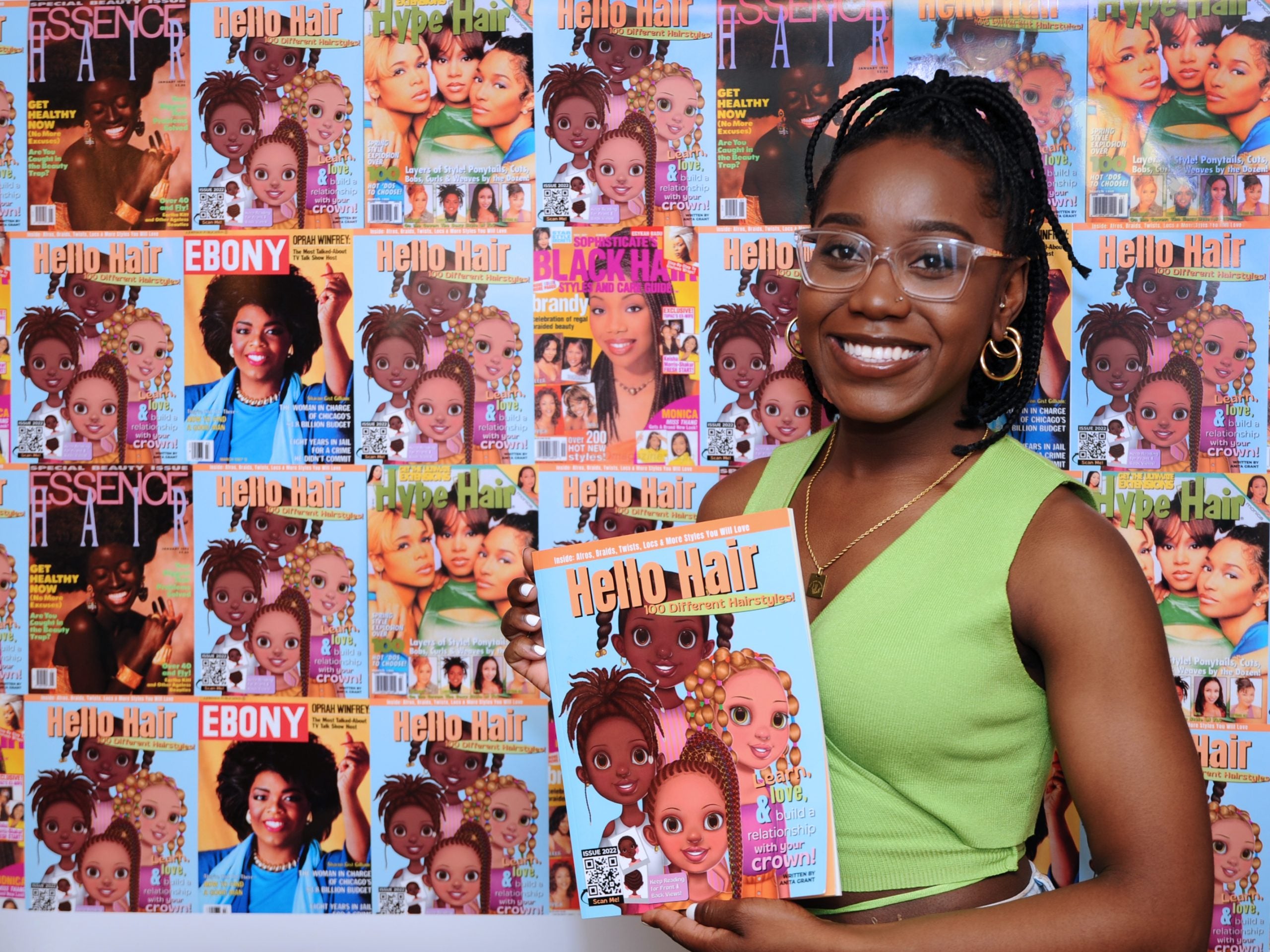 Meet The Mom That Wrote ‘Hello Hair’, A Children’s Book Inspired 90’s Hair Magazines