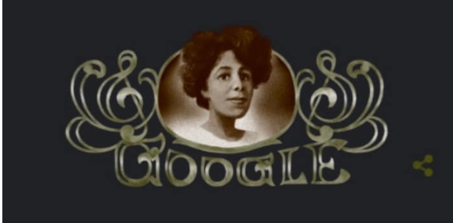 Google Doodle Celebrates Black Opera Singer And Composer Amanda Aldridge