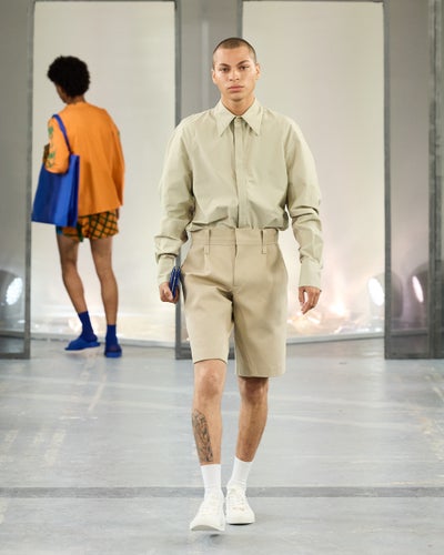 Bianca Saunders Presents Her Latest Menswear Collection In Paris