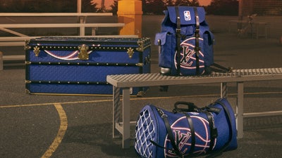 Louis Vuitton And The NBA Launch New Luggage Collection