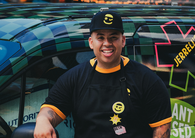 Meet The Black Man Behind New York City’s Newest Black-Owned, Late-Night Vegan Burger Joint