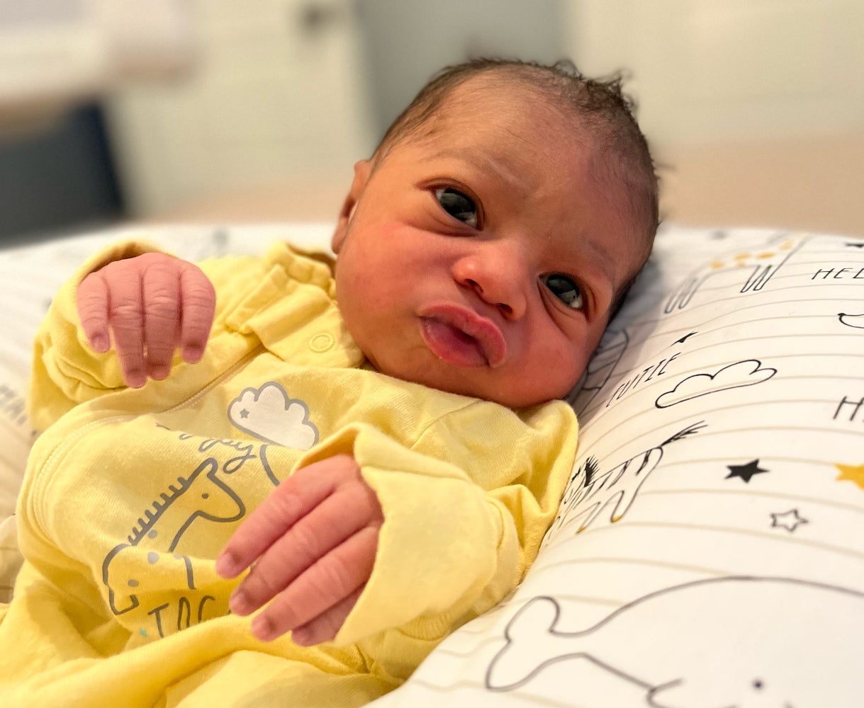 Meet Reign! 'Married At First Sight' Alums Woody And Amani Welcome A Baby Boy