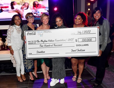 Janet Jackson honored during Essence Festival at #BeBold Dinner Presented by Coca-Cola 