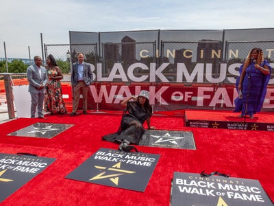 Cincinnati celebrates black music and culture at the Walk of Fame entrance ceremony