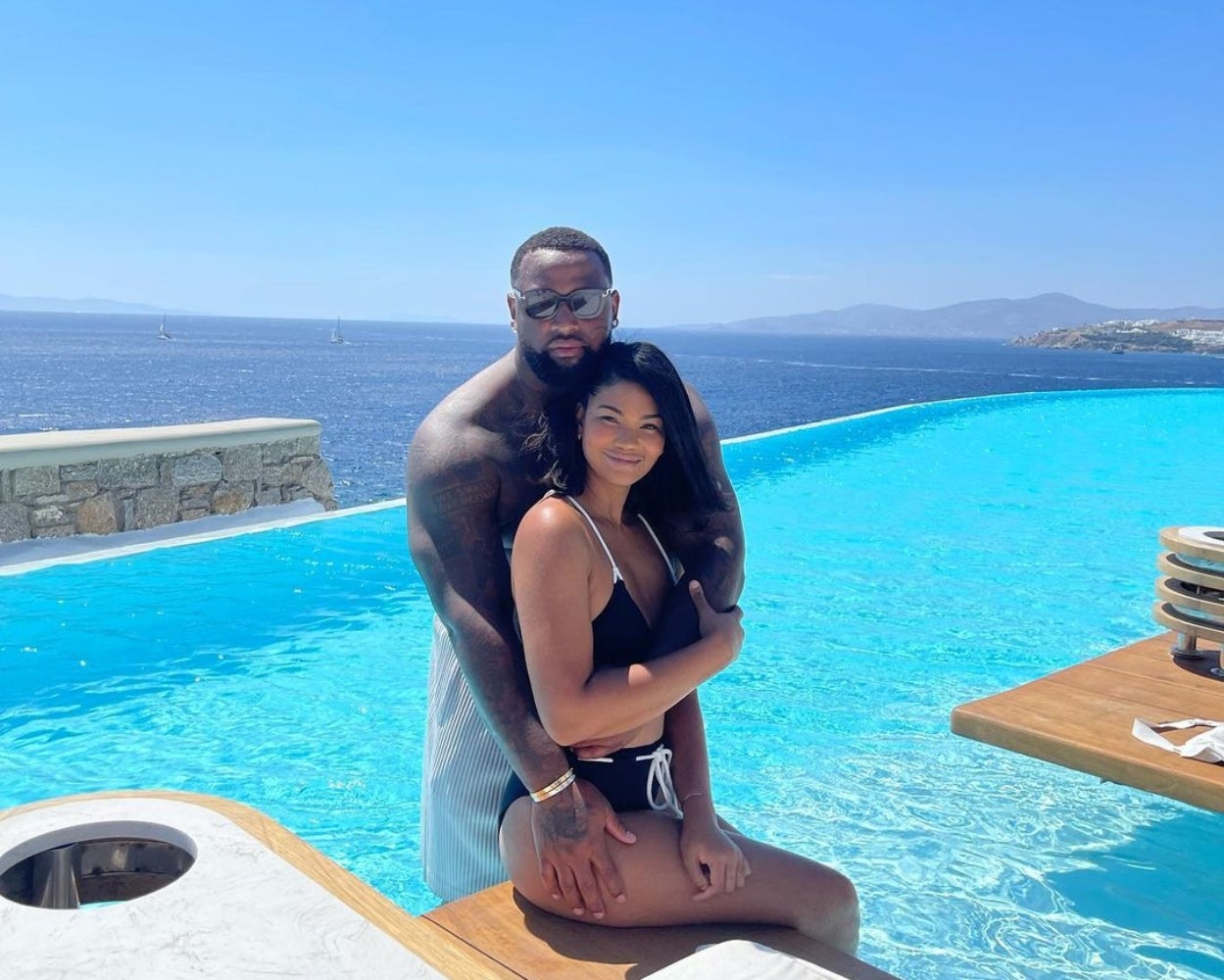 Chanel Iman And Davon Godchaux Have Been On Baecation All Summer