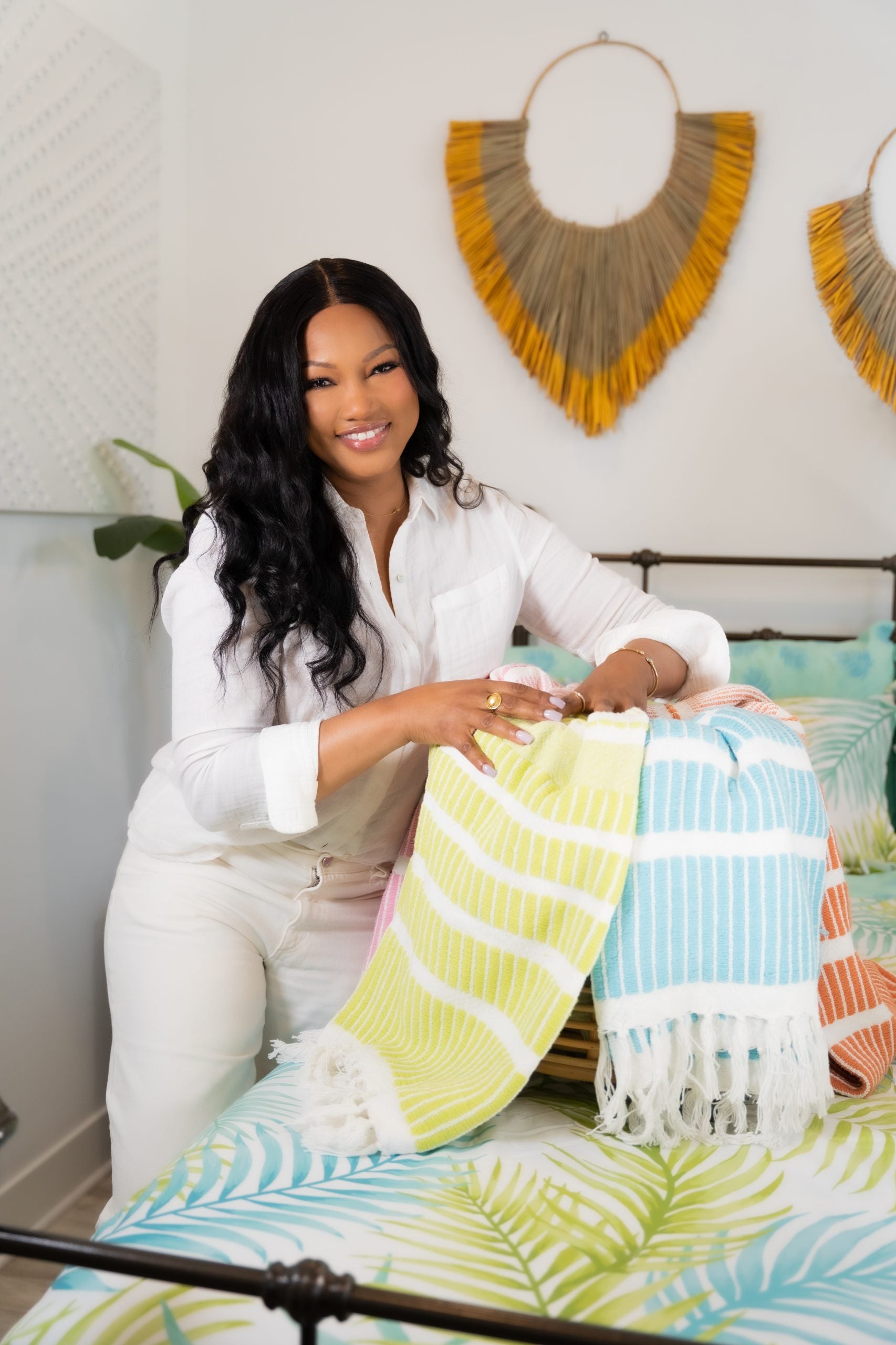 Garcelle Beauvais Just Released A Home Collection With HSN Highlighting Her Haitian Roots