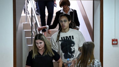 Brittney Griner Makes First Appearance In Russian Court For Day 1 Of Ongoing Trial