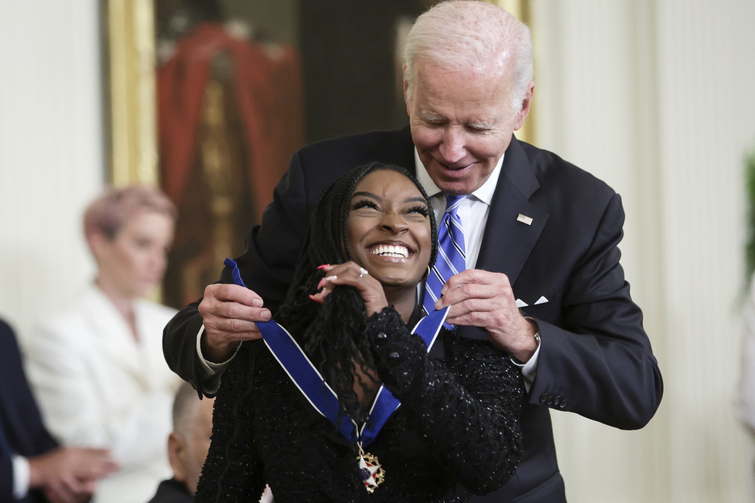 Simone Biles Honored With Presidential Medal of Freedom